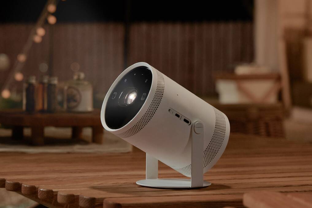 The Samsung Freestyle Portable Projector. Picture Samsung