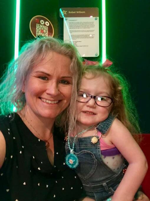 Strong bond: Ivy with her mum Elouise who says "People look at Ivy and know she's different, but I don't want them to stare, I want them to come say hello."
