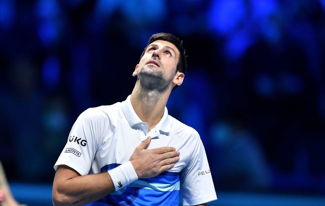 I readily forgive Serbians for finding Novak Djokovic of such god-like importance to them that this religiosity sometimes a little disturbs the balance of the Serbian national mind. Picture: EPA