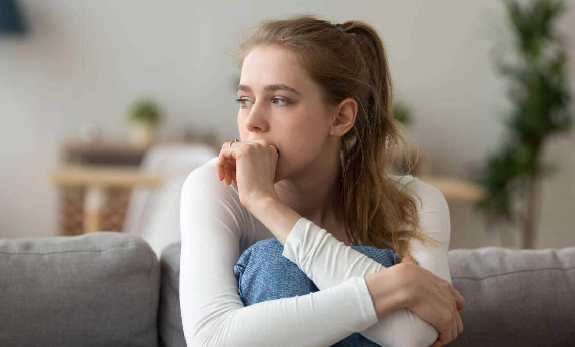 The number of young people experiencing distress has increased from 18 per cent to a staggering 42 per cent since 2001. Picture Shutterstock
