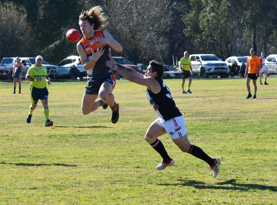 INCREDIBLE: Rand Walbundrie Walla's shock weekend victory over the Brock Burrum Saints has had a flow-on effect, with some pretty wide-reaching ramifications on the Hume Football League ladder. Picture: LORRI RODEN 