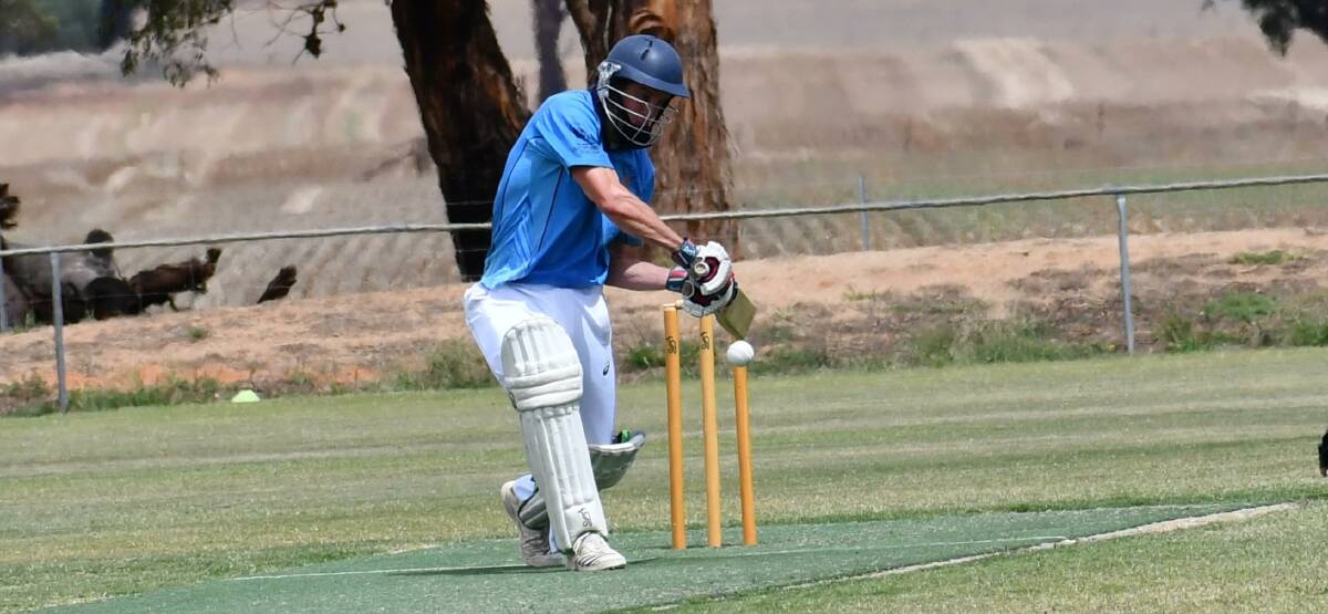 TOP HONOUR: The Rock Yerong Creek's top run-maker Todd Hannam is Cricket Albury Wodonga Hume's 2019-20 cricketer of the year. Picture: LORRI RODEN
