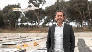 Wing general manager Simon Rossi says battery powered drones are a green, faster and more affordable way to make deliveries. Photo: Supplied