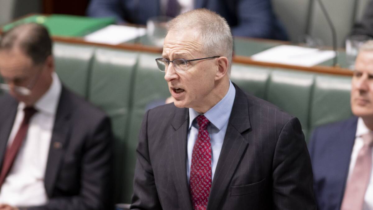 Communications minister Paul Fletcher in Parliament earlier this year. Picture: Sitthixay Ditthavong