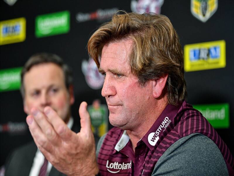 Manly coach Des Hasler has defended his record managing salary caps at the Sea Eagles and Bulldogs.