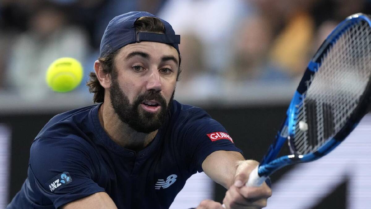 Jordan Thompson says his mate Kyrgios is "pretty down" after the latest injury setback. (AP PHOTO) Jordan Thompson says his mate Kyrgios is "pretty down" after the latest injury setback. (AP PHOTO)