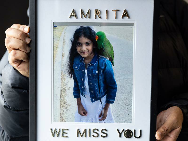 Amrita Lanka died at Monash Children's Hospital in 2021. Photo: Diego Fedele/AAP PHOTOS Amrita Lanka died at Monash Children's Hospital in 2021. Photo: Diego Fedele/AAP PHOTOS