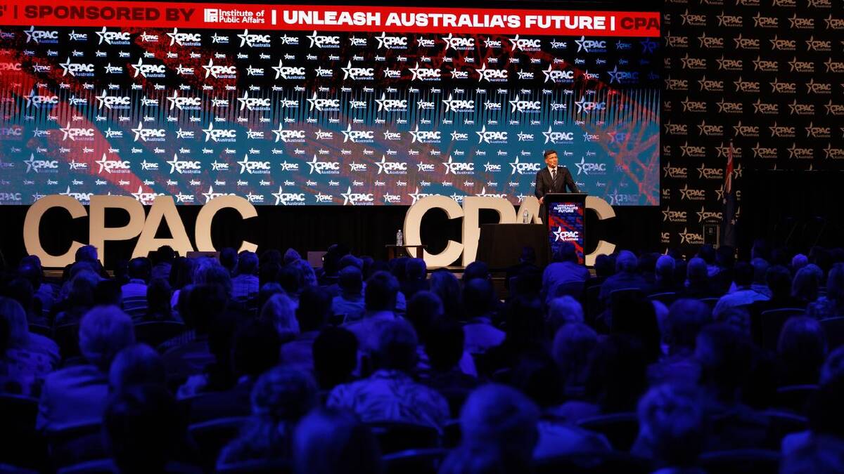 CPAC is attended annually by conservative activists and officials from across the nation. (Russell Freeman/AAP PHOTOS)