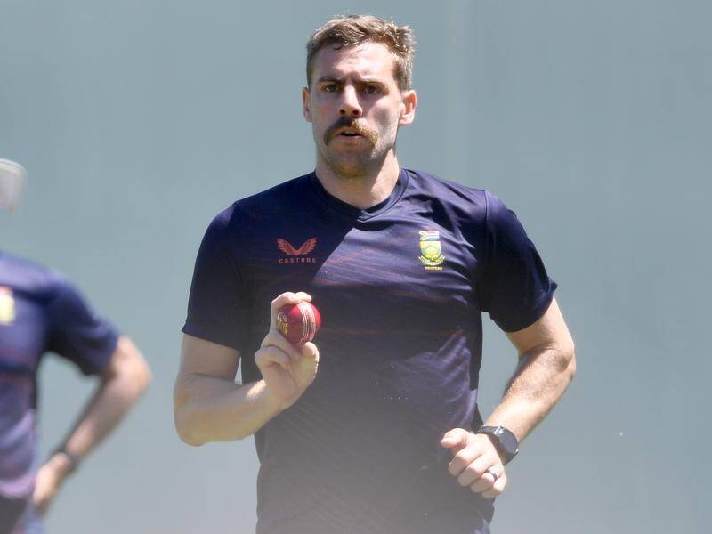 Despite struggling for form, Anrich Nortje has been called up by South Africa for the T20 World Cup. (Bianca De Marchi/AAP PHOTOS)