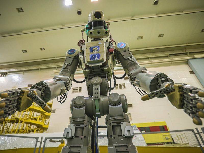 A Russian spacecraft carrying a humanoid robot failed to dock with the International Space Station.
