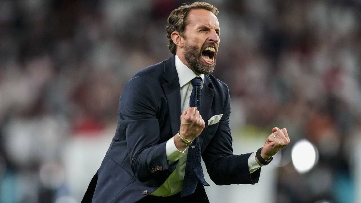 Gareth Southgate, who led England 's football team, was among sports figures honoured. (AP PHOTO) Gareth Southgate, who led England 's football team, was among sports figures honoured. (AP PHOTO)