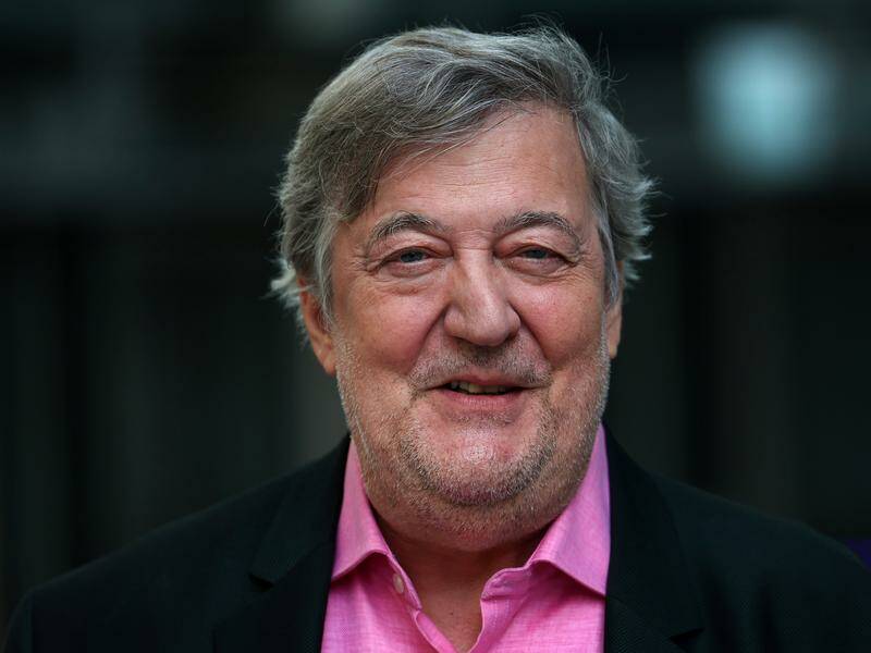 Stephen Fry was honoured for his work raising awareness about mental health and the environment. Photo: EPA PHOTO Stephen Fry was honoured for his work raising awareness about mental health and the environment. Photo: EPA PHOTO