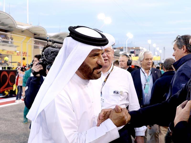 FIA president Mohammed Ben Sulayem has been cleared of interfering in F1 races in 2023. (EPA PHOTO) FIA president Mohammed Ben Sulayem has been cleared of interfering in F1 races in 2023. (EPA PHOTO)