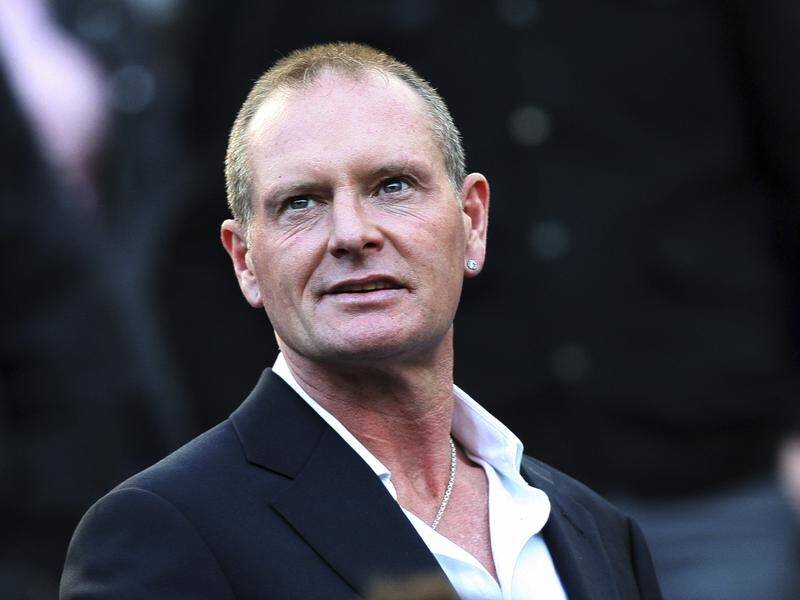 Former England soccer star Paul Gascoigne is accused of groping a woman on a train.