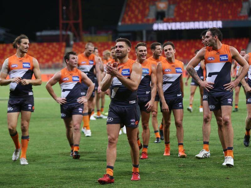 GWS are hoping to get a small crowd of largely corporate sponsors into their return AFL match.