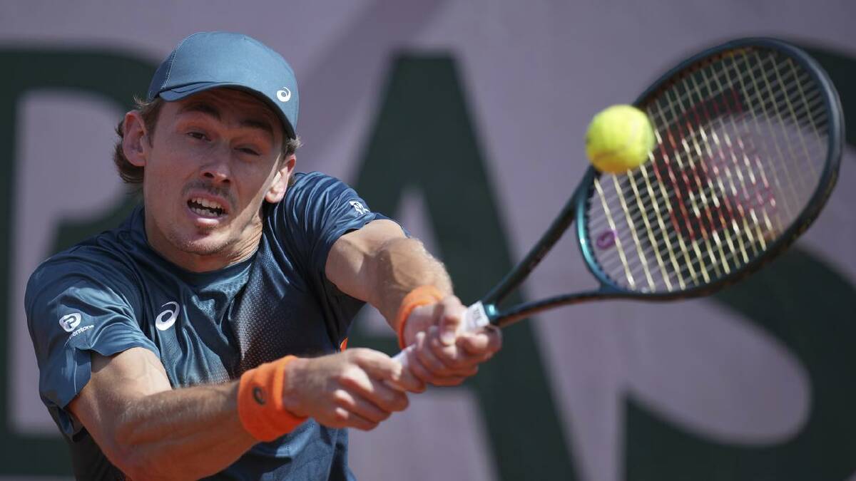 Alex de Minaur complained of mental fatigue in his surprise loss to Alexander Bublik. (AP PHOTO) Alex de Minaur complained of mental fatigue in his surprise loss to Alexander Bublik. (AP PHOTO)