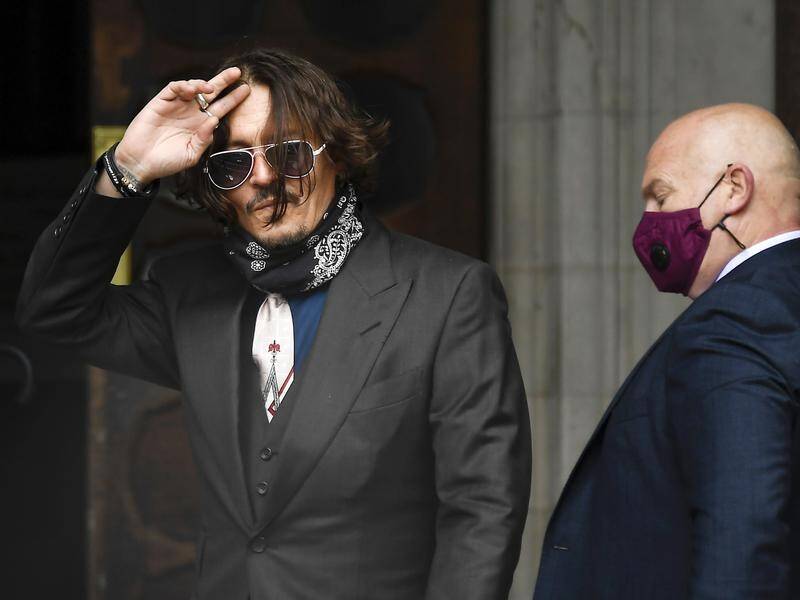 Johnny Depp has told a UK court he did not abuse his ex-wife Amber Heard.