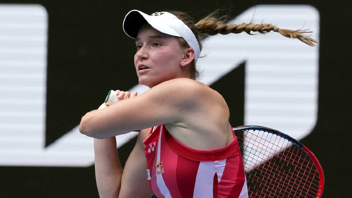 Elena Rybakina has also made it into the semi-finals in Dubai. (AP PHOTO) Elena Rybakina has also made it into the semi-finals in Dubai. (AP PHOTO)