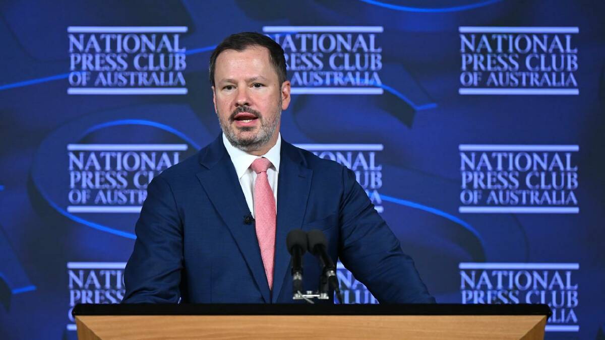 "We're at the bottom of the class for getting research into the economy," Ed Husic says. (Lukas Coch/AAP PHOTOS) "We're at the bottom of the class for getting research into the economy," Ed Husic says. (Lukas Coch/AAP PHOTOS)