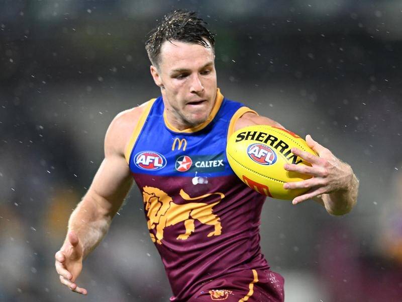 Lincoln McCarthy will play his 150th AFL game when the Lions take on the GWS Giants. (Darren England/AAP PHOTOS)