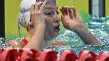 Mollie O'Callaghan won the national 100m freestyle title, but says there is room for improvement. (Dave Hunt/AAP PHOTOS)