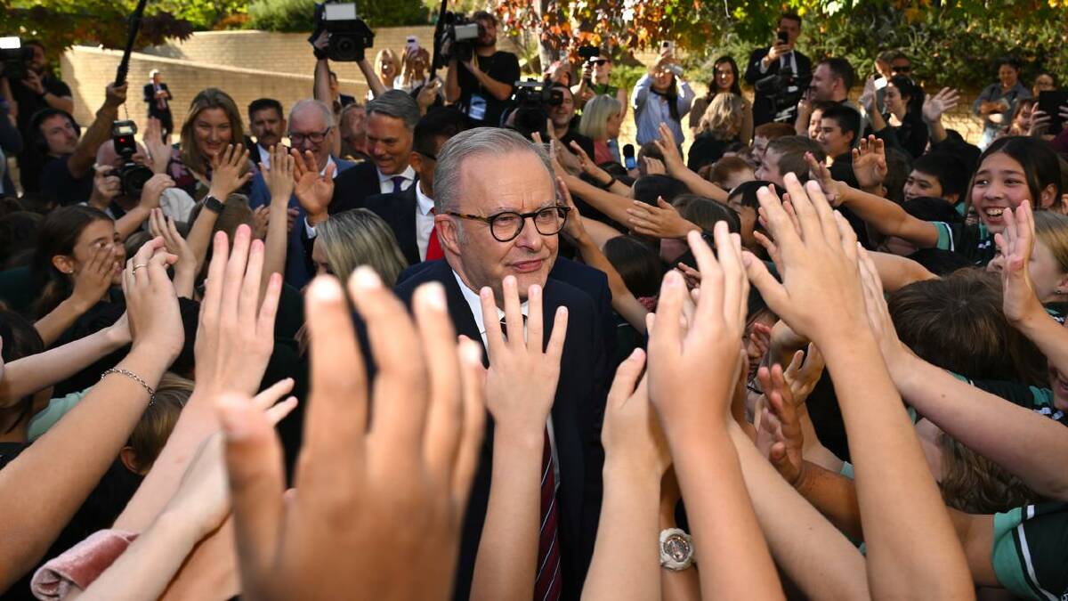 Anthony Albanese isn't taking anything for granted despite polls showing Labor will win. (Lukas Coch/AAP PHOTOS) Anthony Albanese isn't taking anything for granted despite polls showing Labor will win. (Lukas Coch/AAP PHOTOS)