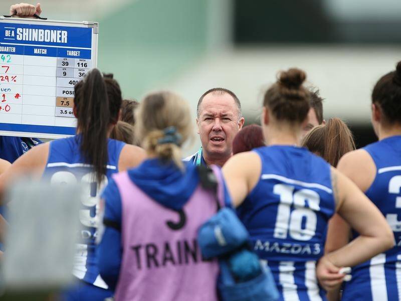 North Melbourne AFLW coach Scott Gowans is a victim of cost cutting required due to COVID-19.