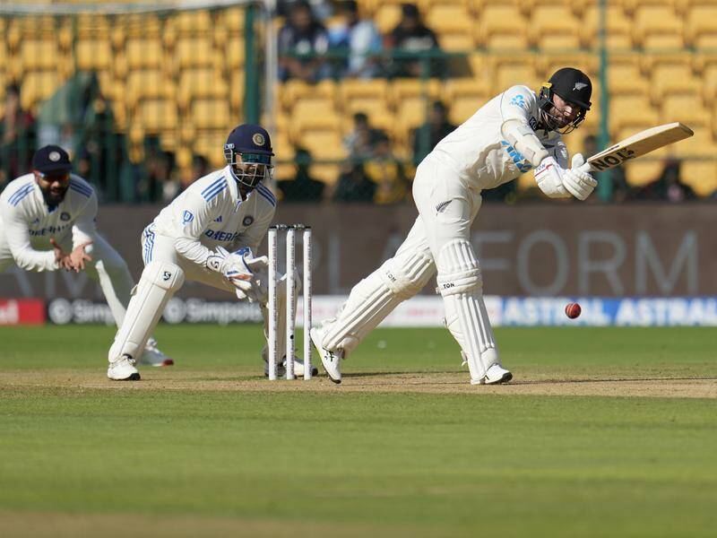 Devon Conway scored 60 to help put New Zealand on top in the second Test against West Indies. Photo: AP PHOTO Devon Conway scored 60 to help put New Zealand on top in the second Test against West Indies. Photo: AP PHOTO