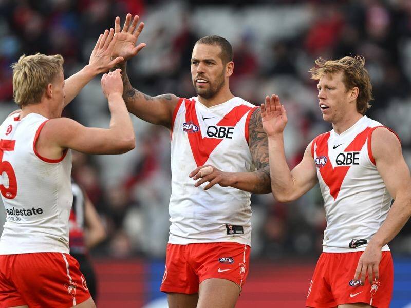 Sydney don't believe Lance Franklin's appearance at the MCG on Thursday will be his last there. (Joel Carrett/AAP PHOTOS)