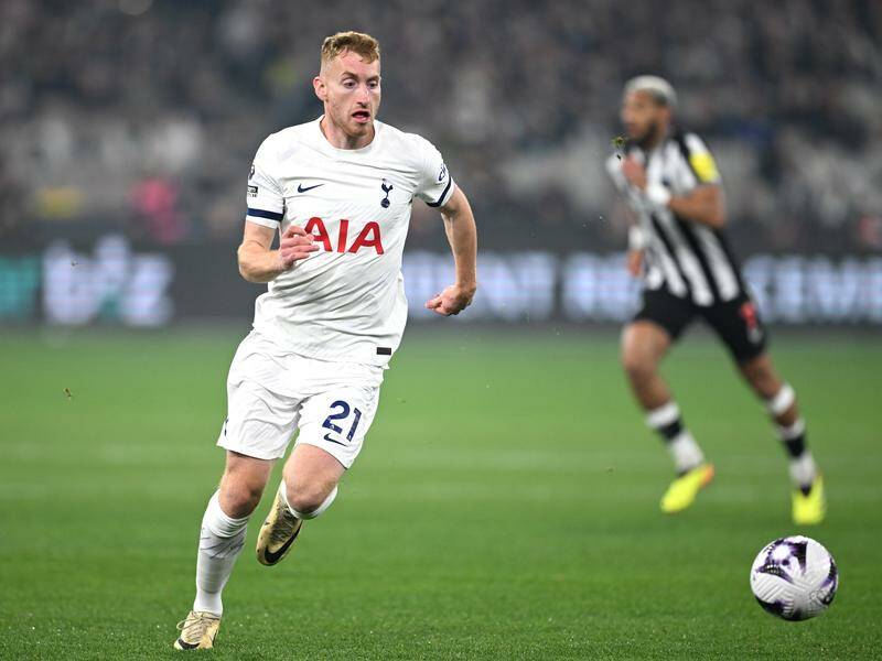 Spurs' Dejan Kulusevski has undergone surgery and will be out of the Europa League final. Photo: Joel Carrett/AAP PHOTOS Spurs' Dejan Kulusevski has undergone surgery and will be out of the Europa League final. Photo: Joel Carrett/AAP PHOTOS
