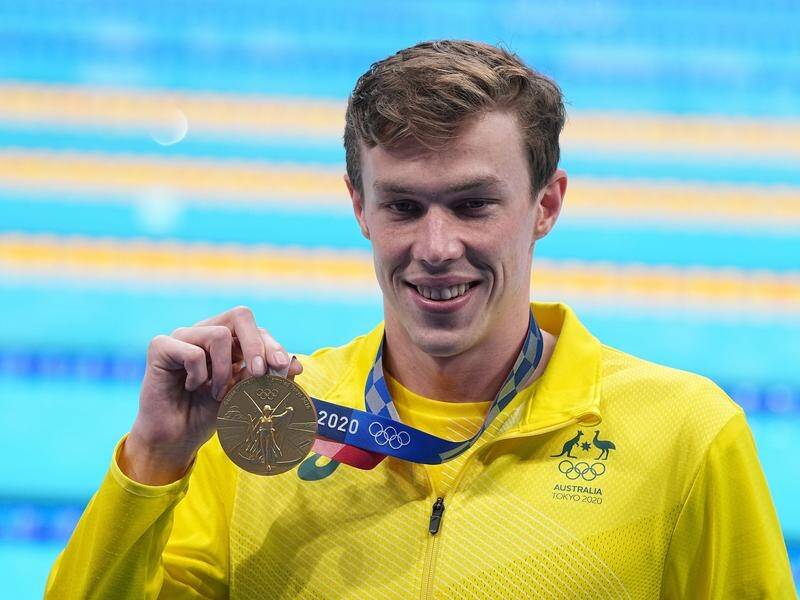 Zac Stubblety-Cook with the 200m breaststroke gold that he had to earn the hard way.