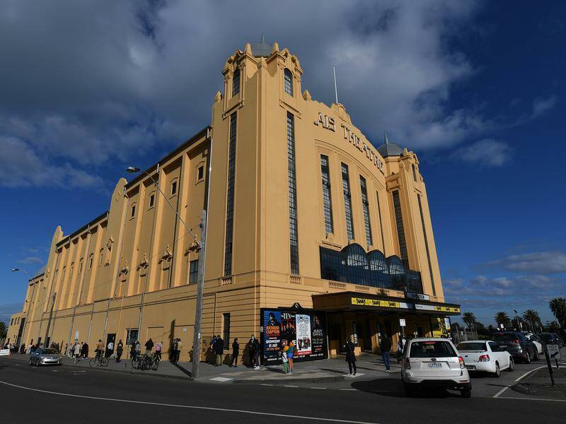 Audience members at a comedy show watched on in horror as a man after suffering a medical episode. Photo: James Ross/AAP PHOTOS Audience members at a comedy show watched on in horror as a man after suffering a medical episode. Photo: James Ross/AAP PHOTOS