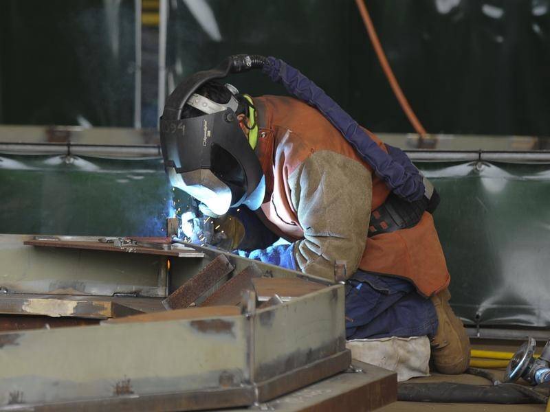 Shortages for a number of professions, including welders, are predicted in coming years. (Lukas Coch/AAP PHOTOS)