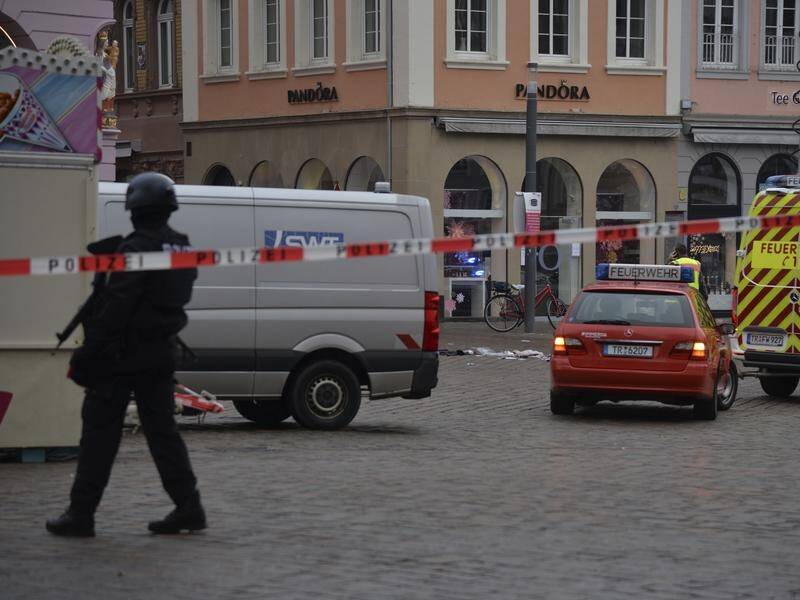 Five people have been killed in Trier, Germany when a car drove into a pedestrian zone.