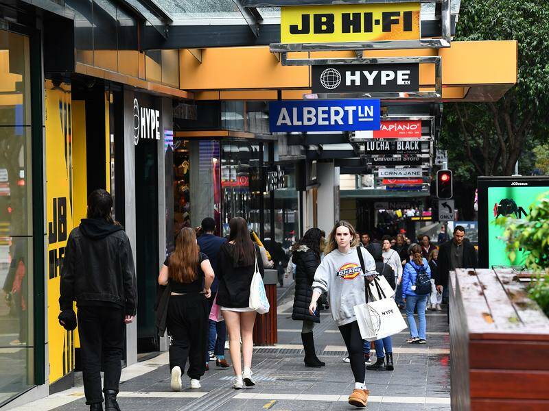 Economists expect official figures to reveal retail trade picked up 0.4 per cent in August. Photo: Jono Searle/AAP PHOTOS Economists expect official figures to reveal retail trade picked up 0.4 per cent in August. Photo: Jono Searle/AAP PHOTOS