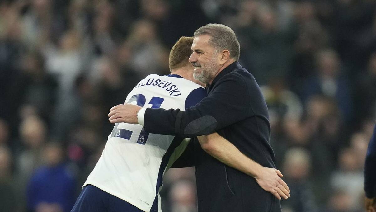 Dejan Kulusevski has been one of the bright sparks in a dark season for Ange Postecoglou's Spurs. (AP PHOTO) Dejan Kulusevski has been one of the bright sparks in a dark season for Ange Postecoglou's Spurs. (AP PHOTO)