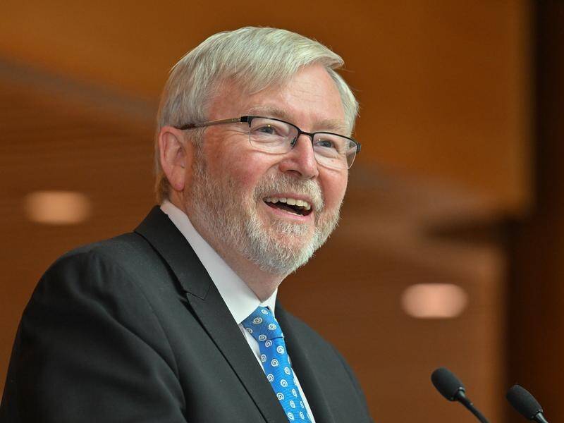 Kevin Rudd has been on the receiving end of a savage sledge from Donald Trump. (Mick Tsikas/AAP PHOTOS)