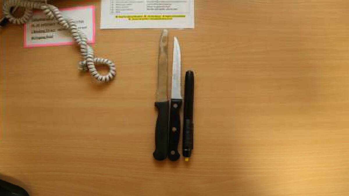 Clare Nowland approached police with a knife from inside one of the centre's treatment rooms. (Supreme Court of Nsw/AAP PHOTOS) Clare Nowland approached police with a knife from inside one of the centre's treatment rooms. (Supreme Court of Nsw/AAP PHOTOS)