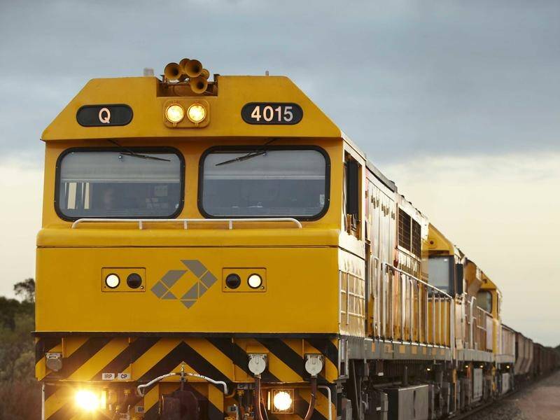 A freight train has reportedly been rear-ended by another in Western Australia.