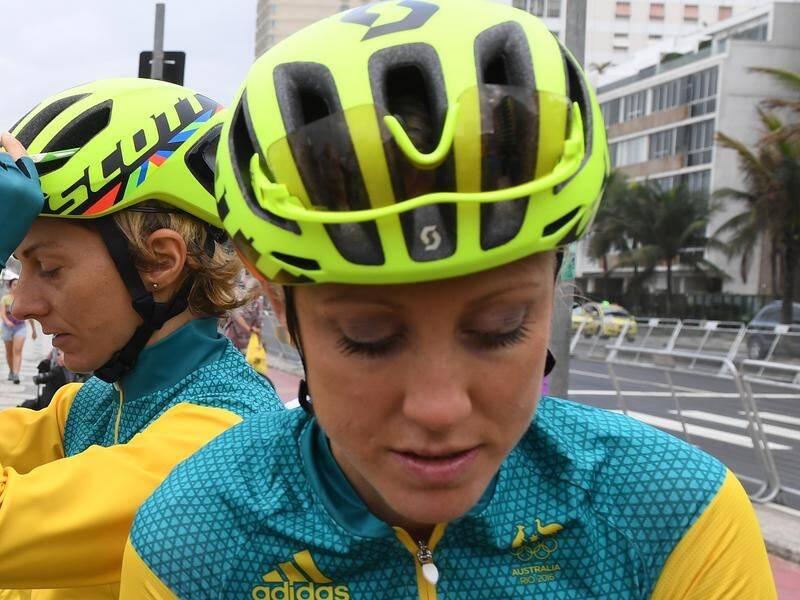 Rachel Neylan was involved in a crash during the opening stage of the Festival of Cycling.