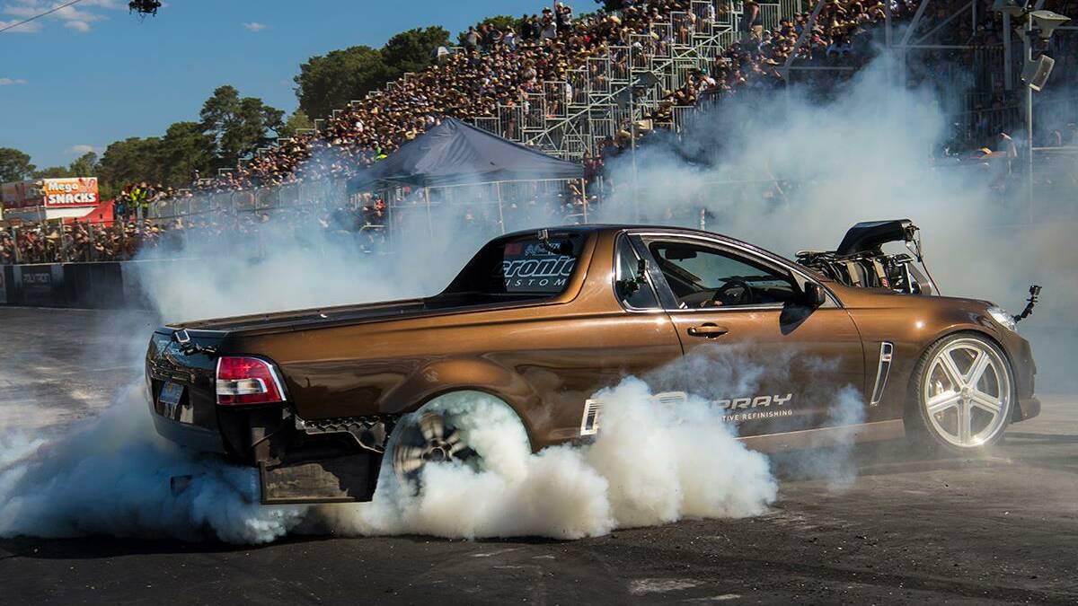 There will be no Summernats burn-out this January. Picture: Summernats
