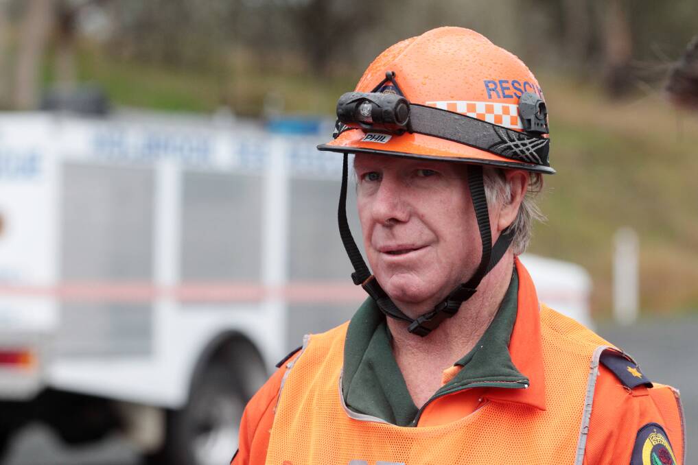 GIVING: Phil Downs has been a volunteer with the SES since 1980 and is the last remaining founding member of the Holbrook unit. He says it's an honour to be recognised with an Australia Day award. 