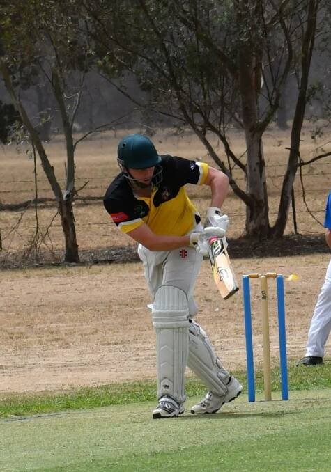 DOMINATION: Alex McMaster top-scored with 71 and also took three wickets in an all-round performance in Hume cricket.
