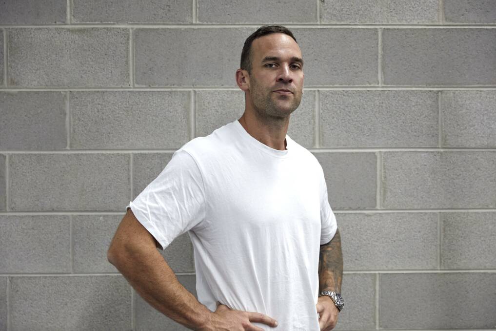 UNTIL THE END: Drew Westfield has written a book about his battle with mental health after the death of his brother former TSL star Mat Westfield. Picture: Supplied